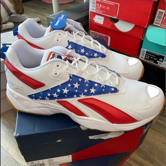 🇺🇸🆕🚹Reebok Interval 96 ‘Red,White,& Blue’12/13 - Picture 4 of 8